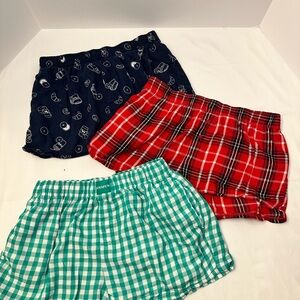 3 pack Pajama/Lounge Boxed Shorts